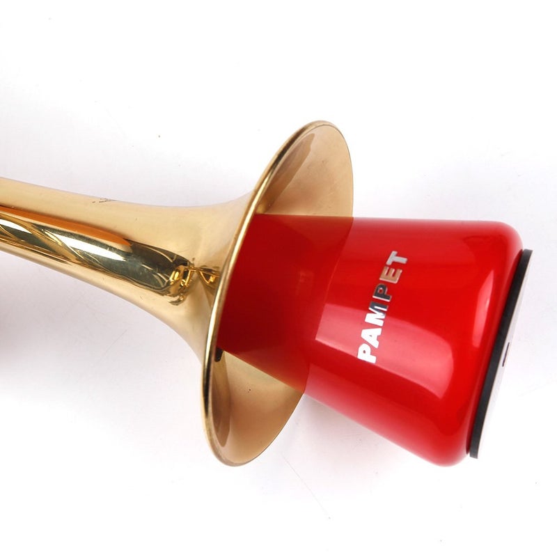 Pampet Lightweight Practice Trumpet Mute Silencerï¼ŒTrumpet Straight Mute (Red) - Image 3